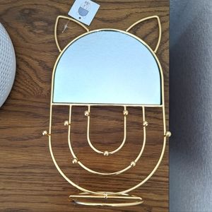 Cat Ear Mirrored Accessory Stand
